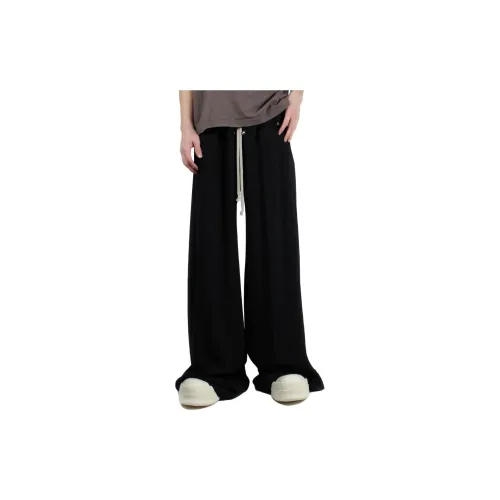 RICK OWENS Casual Pants Unisex Black