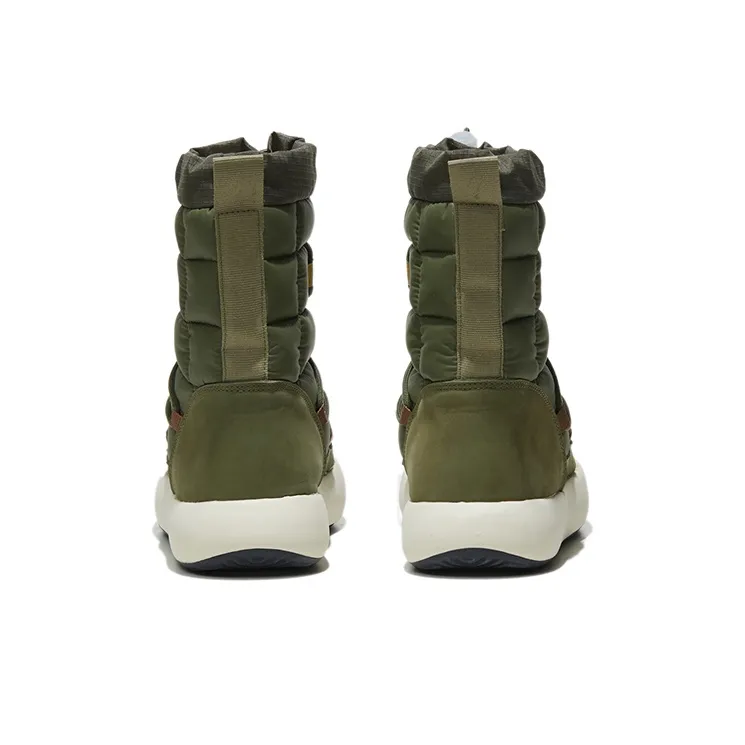 Norman Walsh Anti Slip Wear Resistant High Top Snow Boots Unisex Olive Green-4