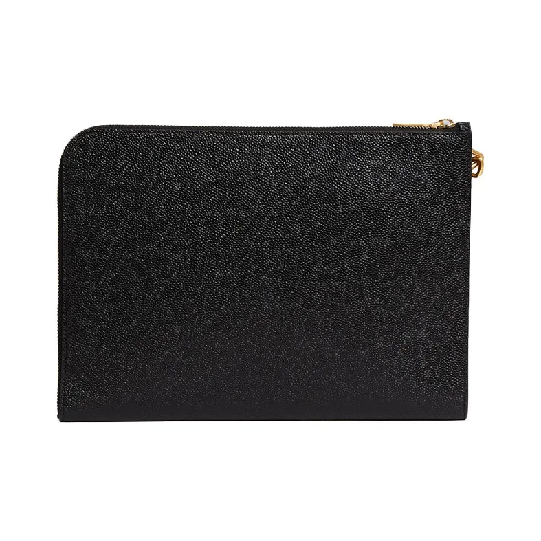 THOM BROWNE Rwb Striped Medium Clutch Bag-2