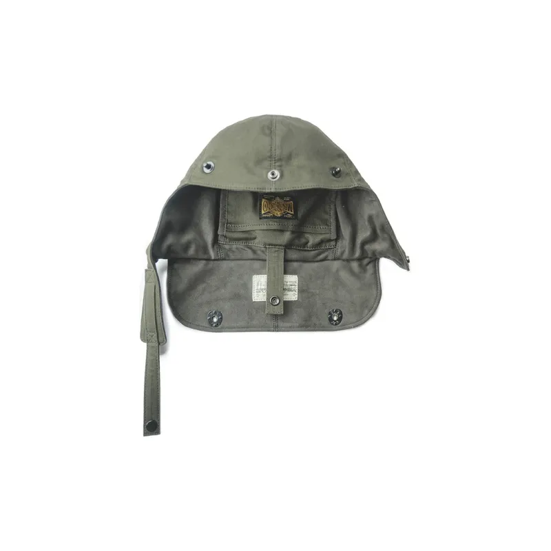 MADEN Cotton Deck Bag Shoulder Bag Regular Unisex Army Green-2