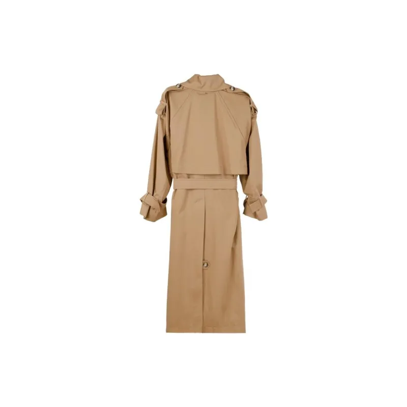 SportMax Waterproof Cotton Trench Coat-1