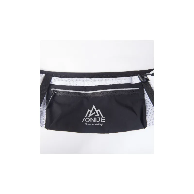 AONIJIE Running Equipment Running Fanny Pack Nylon Unisex White Black-1