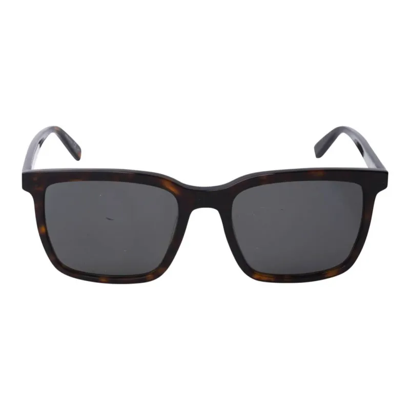 SAINT LAURENT Acetate Square Sunglasses Men's Tortoiseshell-1