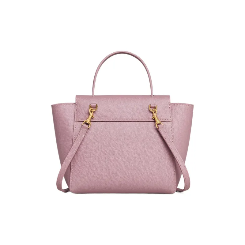 CELINE Grained Calfskin Catfish Bag Shoulder Bag Crossbody Bag Handbag Extra Mini Women's Petal Pink-2