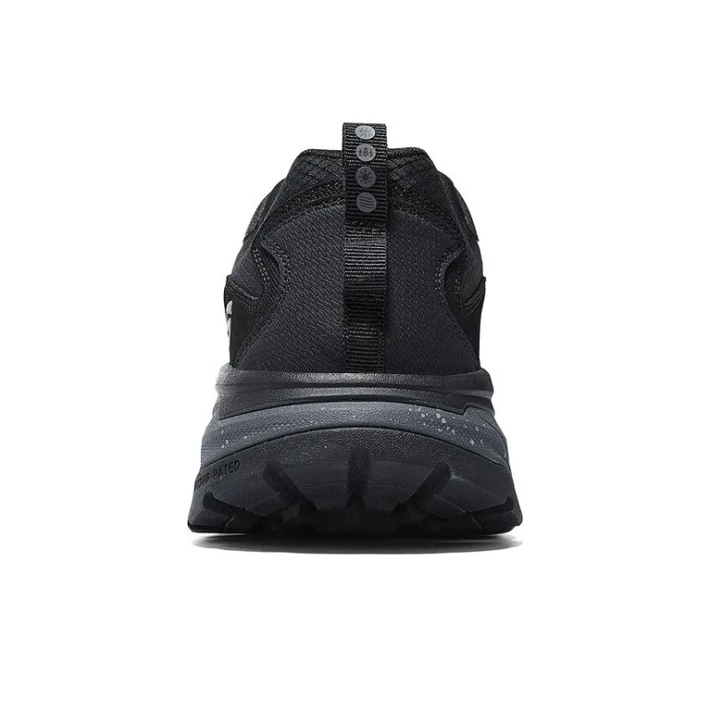 Skechers Wide Fit Slip Resistant Breathable Low Top Casual Shoes Men's Black-2
