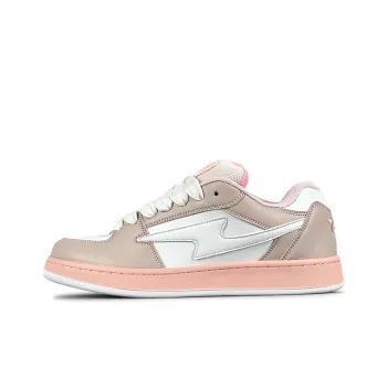 LuzaoT SUPER DRAG Lightning Puffy Shoes Low Top Skateboard Shoes Women's Dove Pink