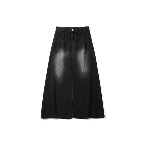 ZAZN Denim Long Skirts Women's