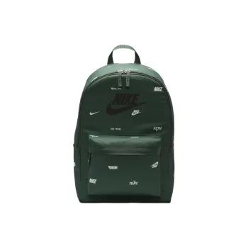 Nike Polyester Backpack Regular Unisex Fir Wood With Midnight Navy And Black Accents