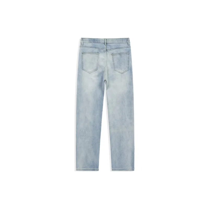 COMOWA Vintage High-street Unisex Jeans-34