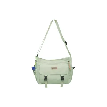 TAKI Nylon Shoulder Bag, Crossbody Bag Medium Size Unisex White/Black/Blue/Khaki/Green