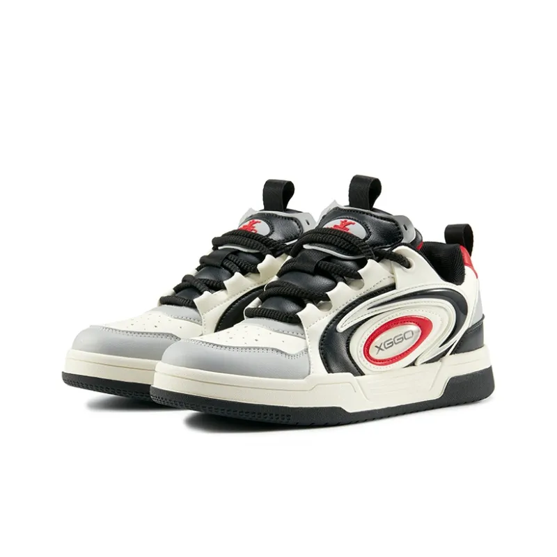 XIANGGUAN XGGO Whirlwind No.1 Collection Puffy Shoes Wear-Resistant Slip-Resistant Low-Top Skateboard Shoes Unisex-23