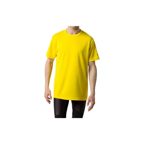 Asics T-Shirts Men Yellow