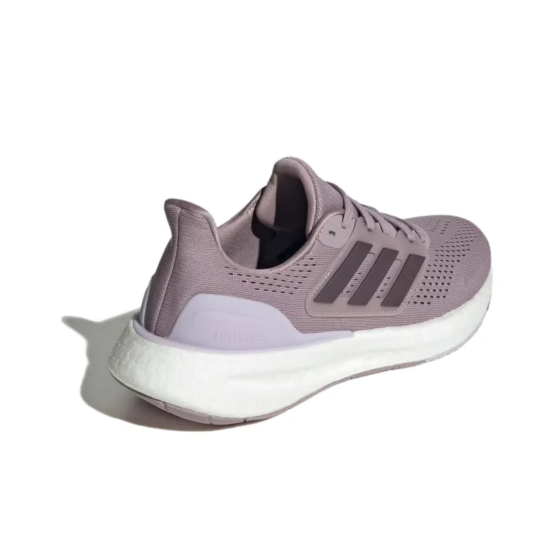 Adidas Pureboost 23 Preloved Fig Aurora Met. Silver Dawn Women's-3