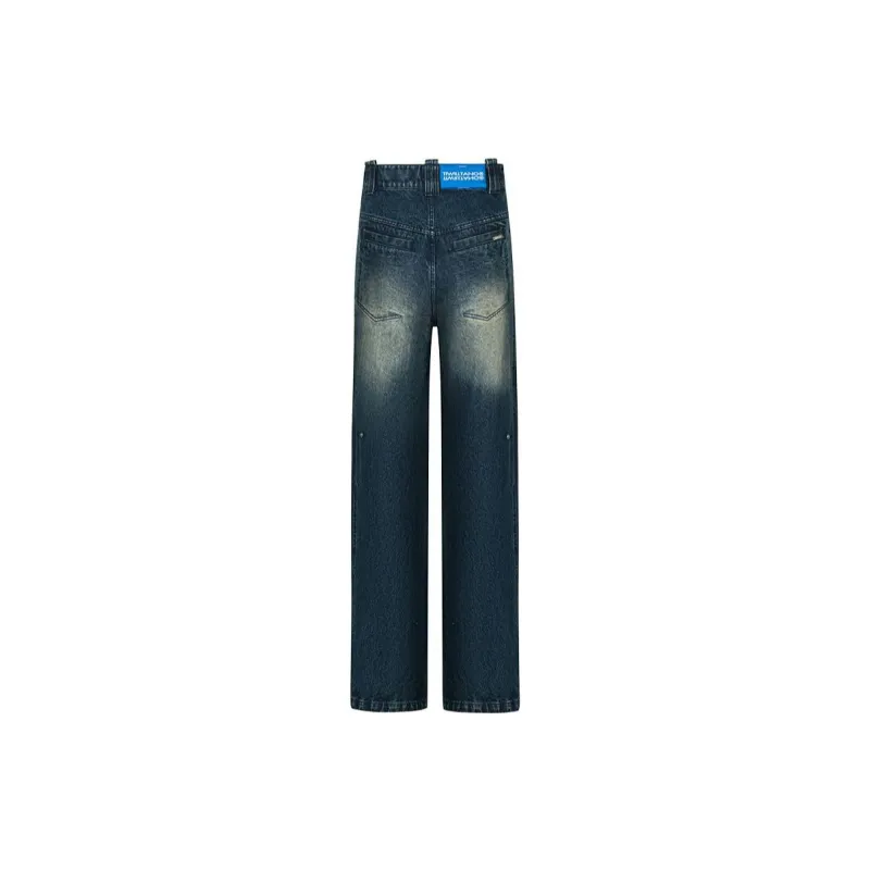 TIWILLTANG Straight Fit Jeans Unisex-4