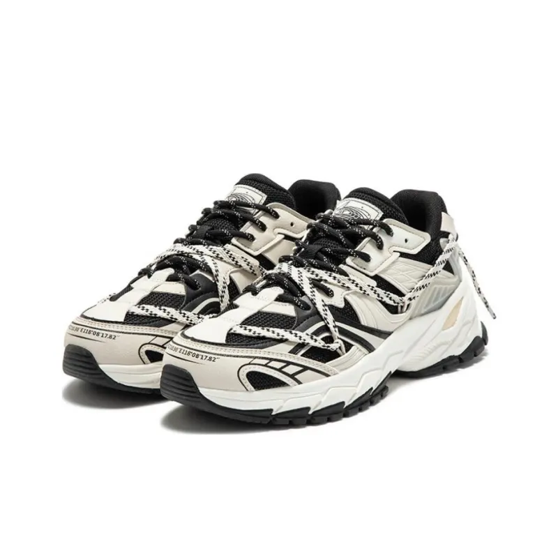 361° Anti Slip Wear Resistant Running Shoes Women's Black-1