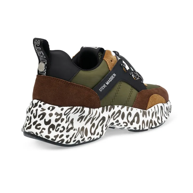 STEVE MADDEN Casual Shoes Women's Army Green-3