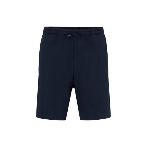 HUGO BOSS Casual Shorts Men Dark Blue