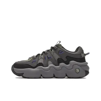 FILA Panini High Top Vintage Basketball Shoes Men's Black Gray Color