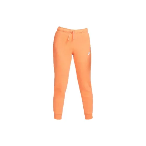 Nike Knitted Sweatpants Women's Orange