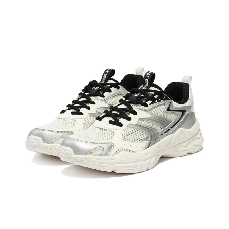 361° Slip Resistant Running Shoes Men's White-1