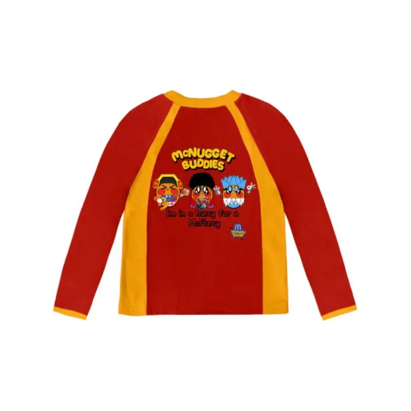 McDonald's X McDonald's Mcnugget Buddies Paneled L/S Tee-1