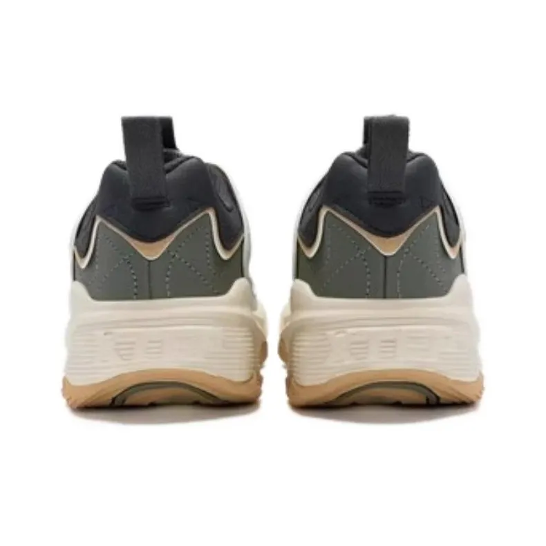 XTEP Lightning 3.0 Low Top Chunky Sneakers Men's Gray Green-2