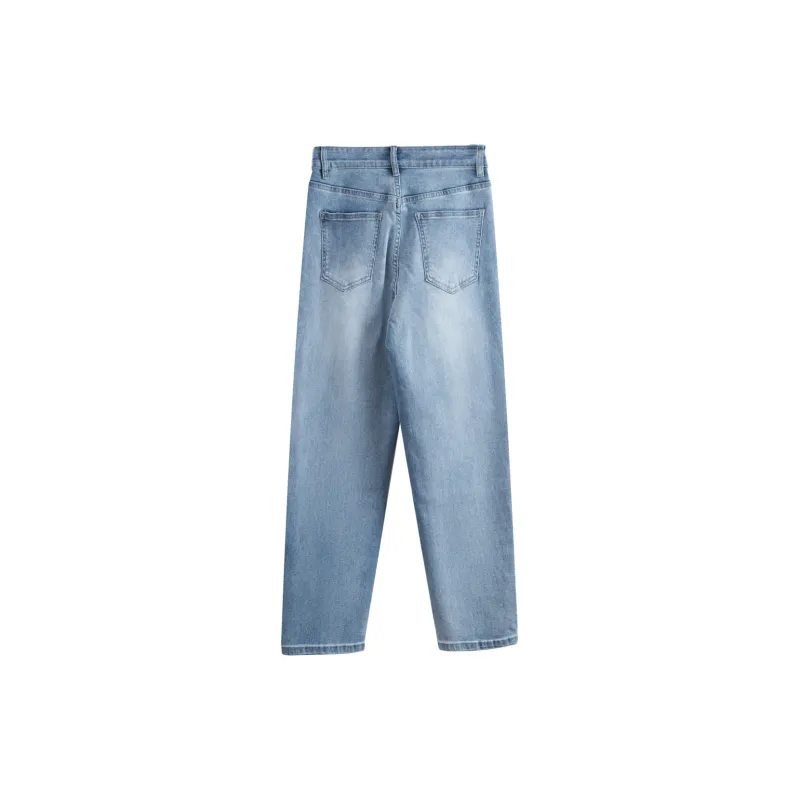 Olrain SS22 Jeans Women's Denim Blue-1
