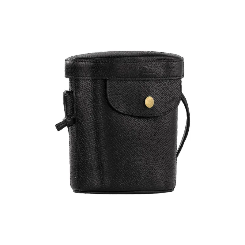 LONGCHAMP Cow Leather Bucket Bag, Shoulder Bag, Crossbody Bag Mini Women's Black-2