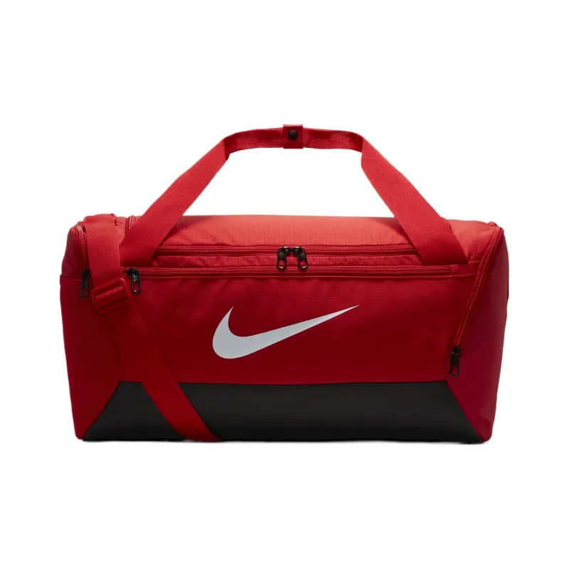 Nike Polyester Training Luggage Bag Gym Bag Small Size Unisex University Red & Black & White-0