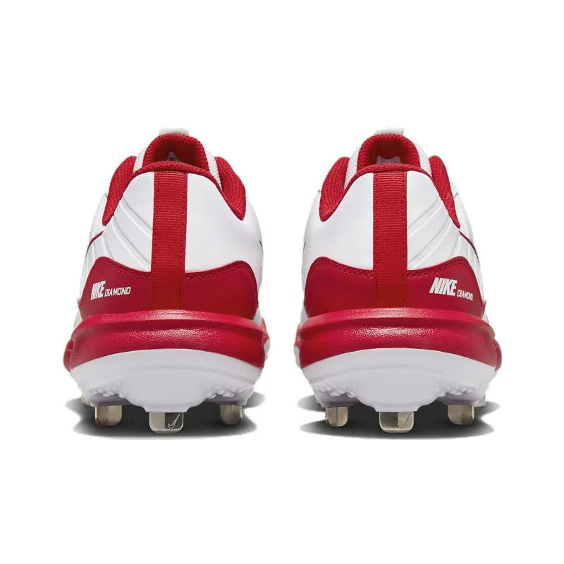 Nike Alpha Huarache Varsity 4 Low 'White University Red'-4