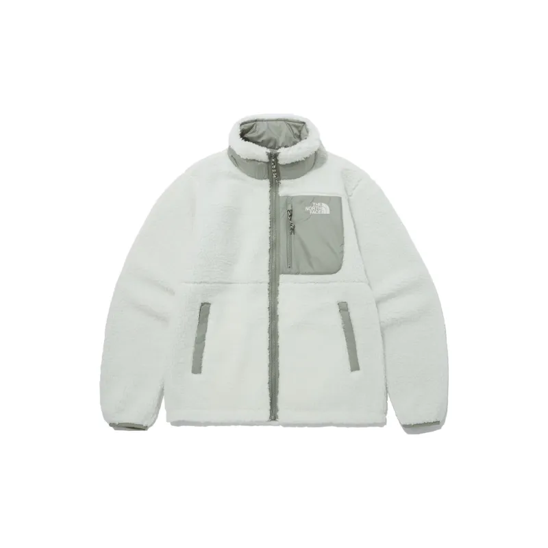 THE NORTH FACE Play Green Rvs Fleece Jacket Slate Khaki Unisex Korea Version-1