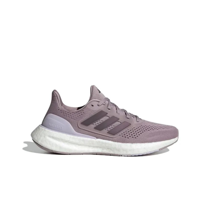 Adidas Pureboost 23 Preloved Fig Aurora Met. Silver Dawn Women's-1