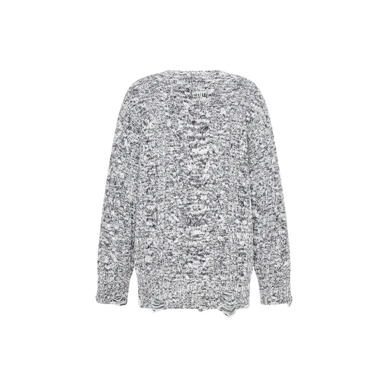 MO&CO Sweaters Women's Black White Multicolor-1