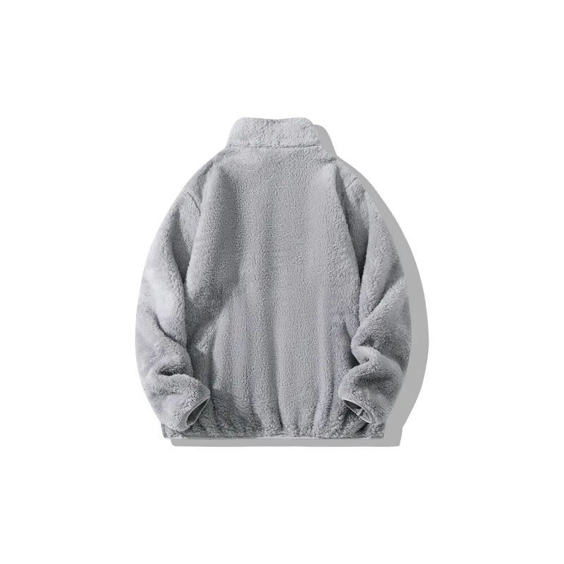 AMBER LIGHT Velvet feel Coat Unisex-4