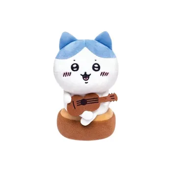 Chiikawa Playing Guitar And Singing Dolls Plush Doll Small Size Tall
