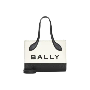 BALLY Logo Printed Tote Bag