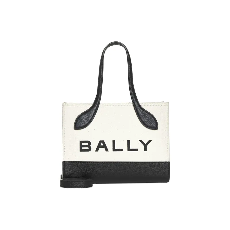 BALLY Logo Printed Tote Bag-0