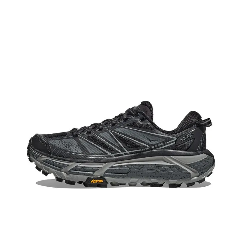 HOKA ONE ONE Mafate Speed 2 Black Castlerock-0