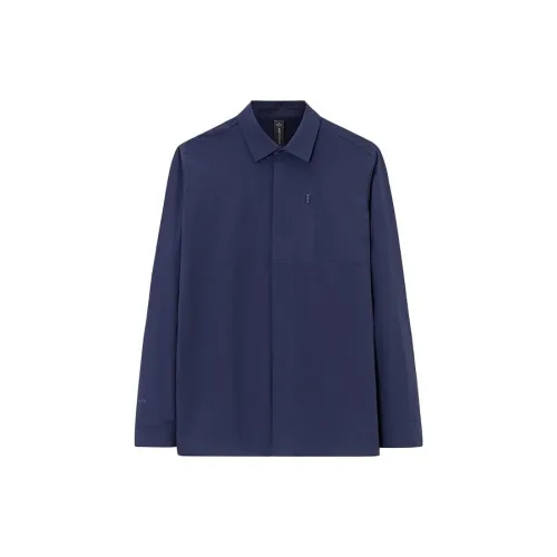 ANTA Champion All-Weather Series Shirts Men Rhythm Blue
