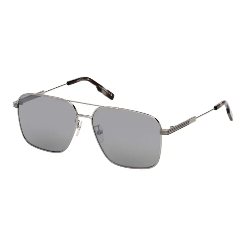 Ermenegildo Zegna Navigator Frame Sunglasses-0