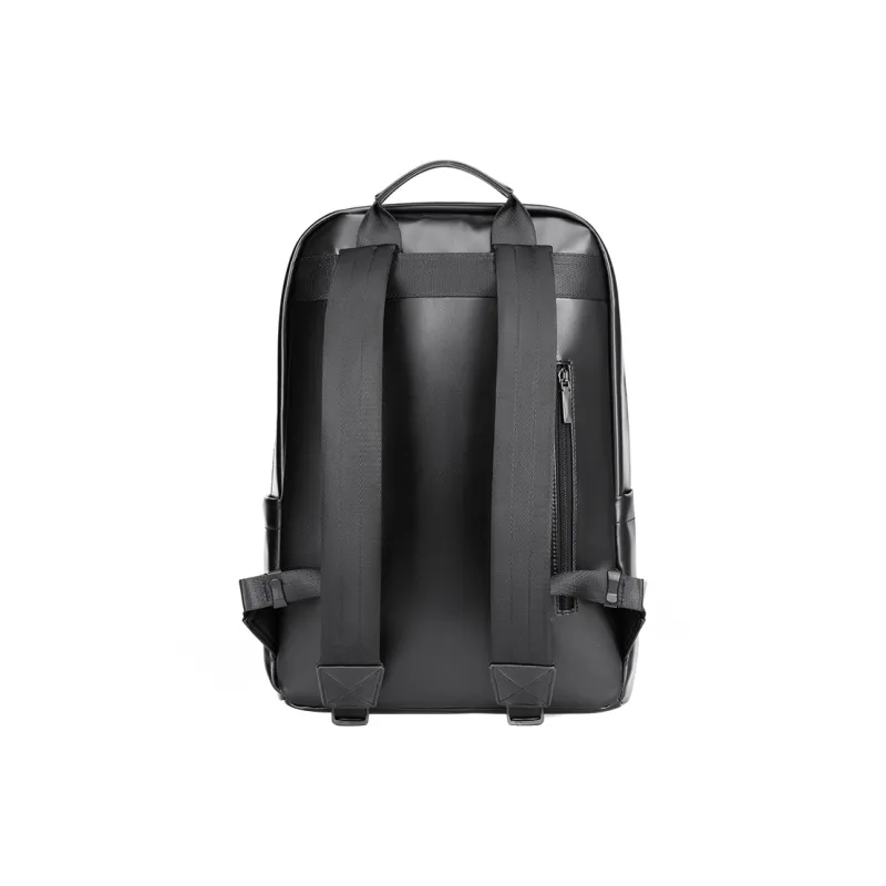 POLO Artificial Leather Backpack Extra Large Men's Black-2