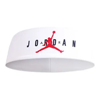 Jordan Sweatbands Elastic Exercise And Fitness White Couple's