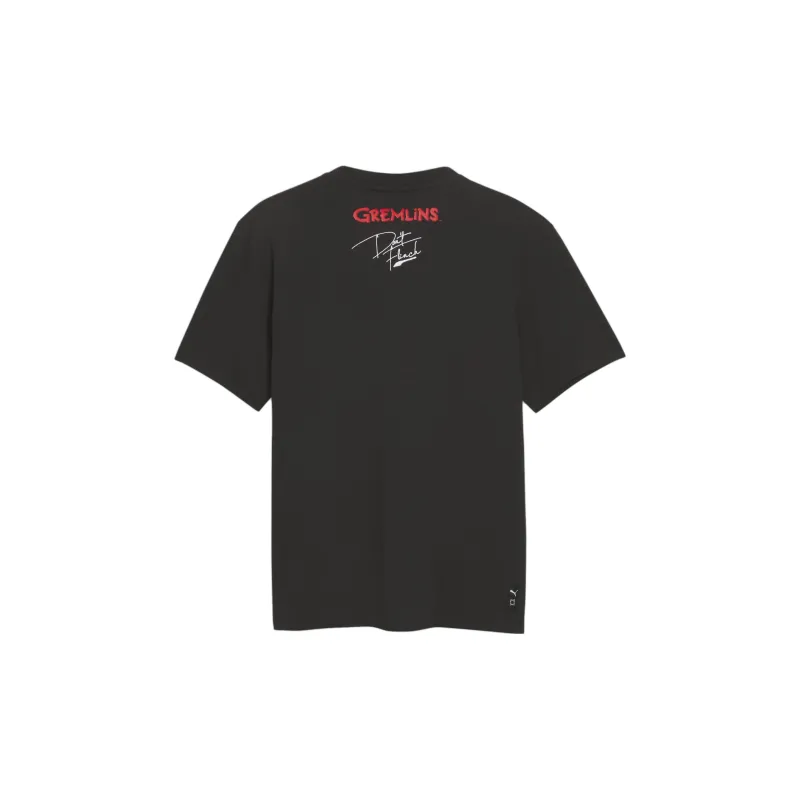 PUMA T shirt HOOPS X GREMLINS T Shirt Men's Black-1