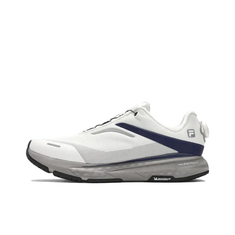 FILA BOA ENERGY 2 Low Top Casual Running Shoes Men's White-0