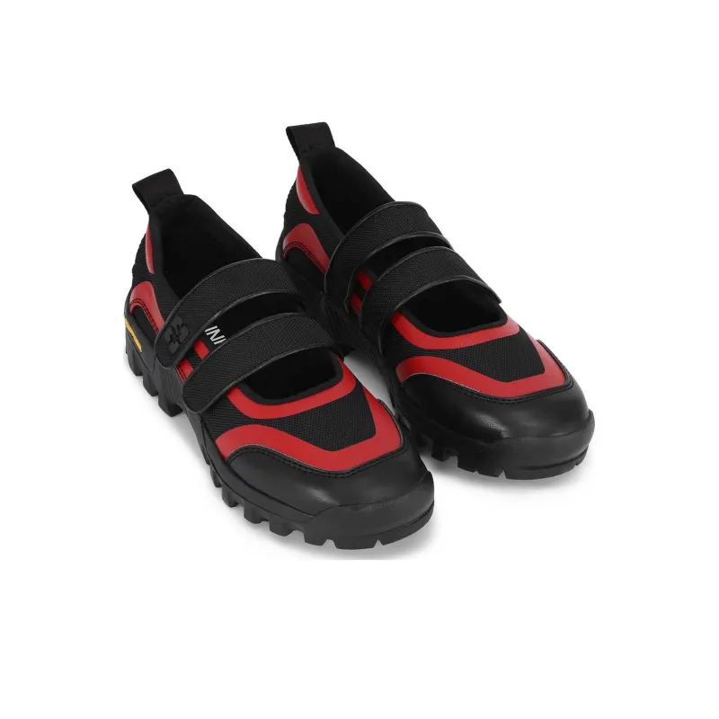 GANNI Low Top Casual Shoes Women's Red-2