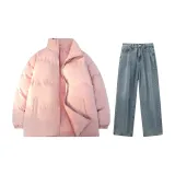 Set (top pink + blue in pants)
