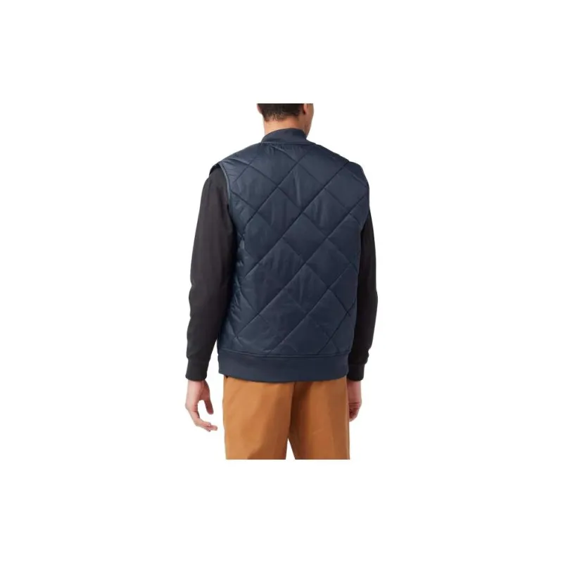 Dickies Diamond Quilted Vest Vest Men's Marine Blue-1