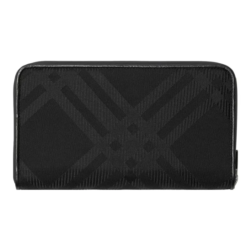 Burberry Polyamide Wallet Large Size Men's Black-1