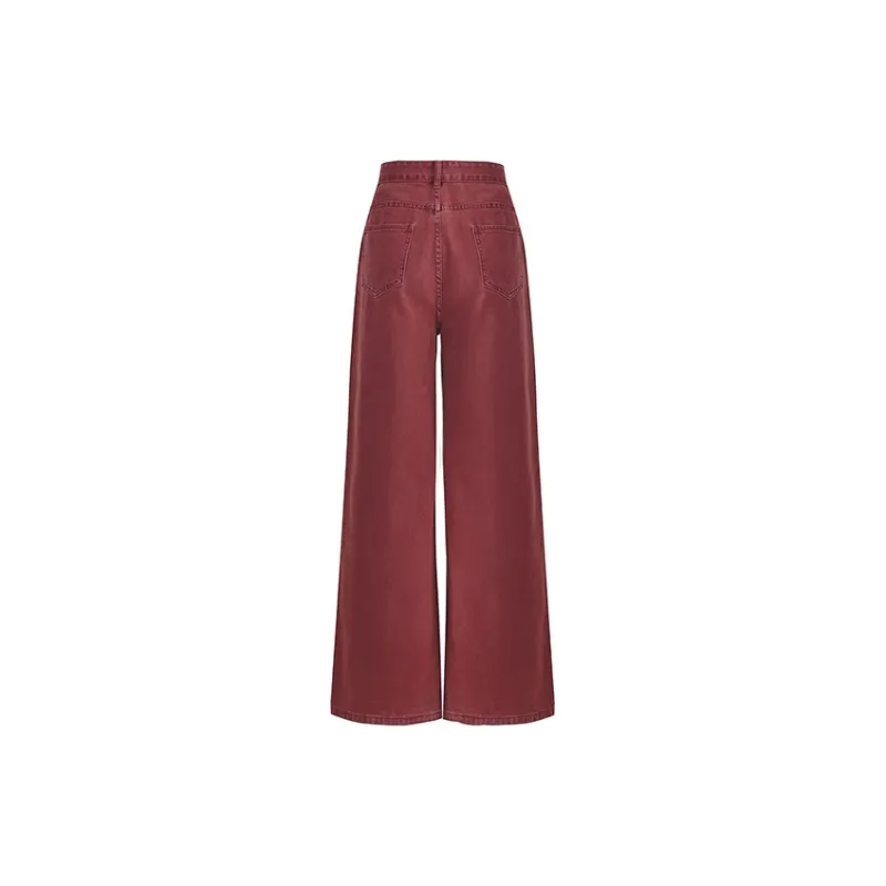 Wen Shan Jeans Women's Agate Red-4