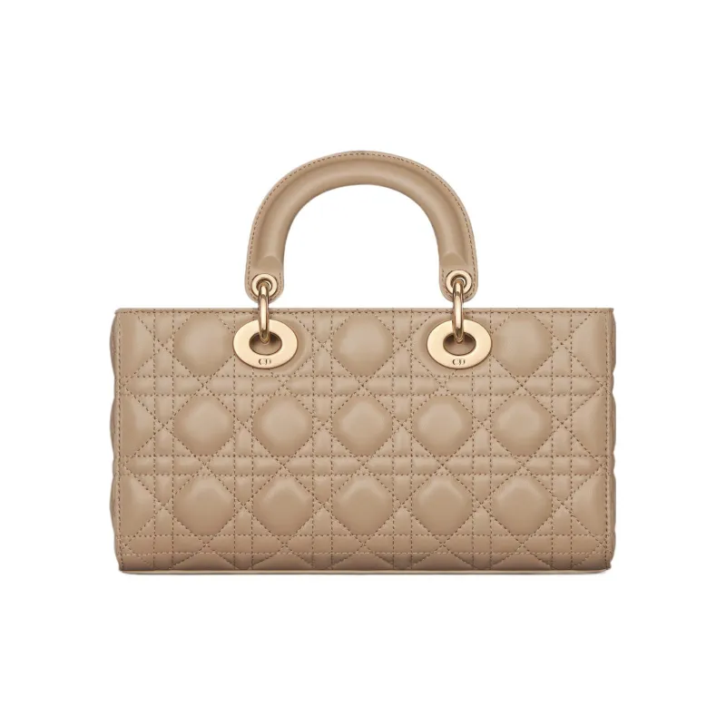 DIOR Lady D JOY Sheepskin Shoulder Bag, Crossbody Bag, Handbag Medium Size Women's Cookie-4